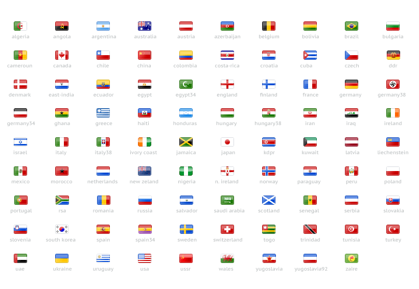 флаги народов мира